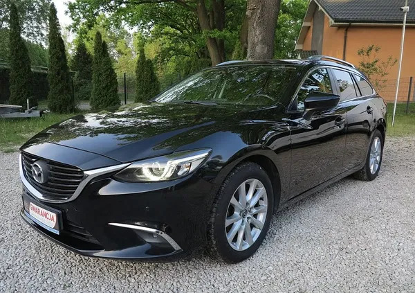 samochody osobowe Mazda 6 cena 48800 przebieg: 234000, rok produkcji 2015 z Wieruszów